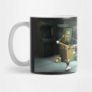 Gordon the Gamer Robot Mug